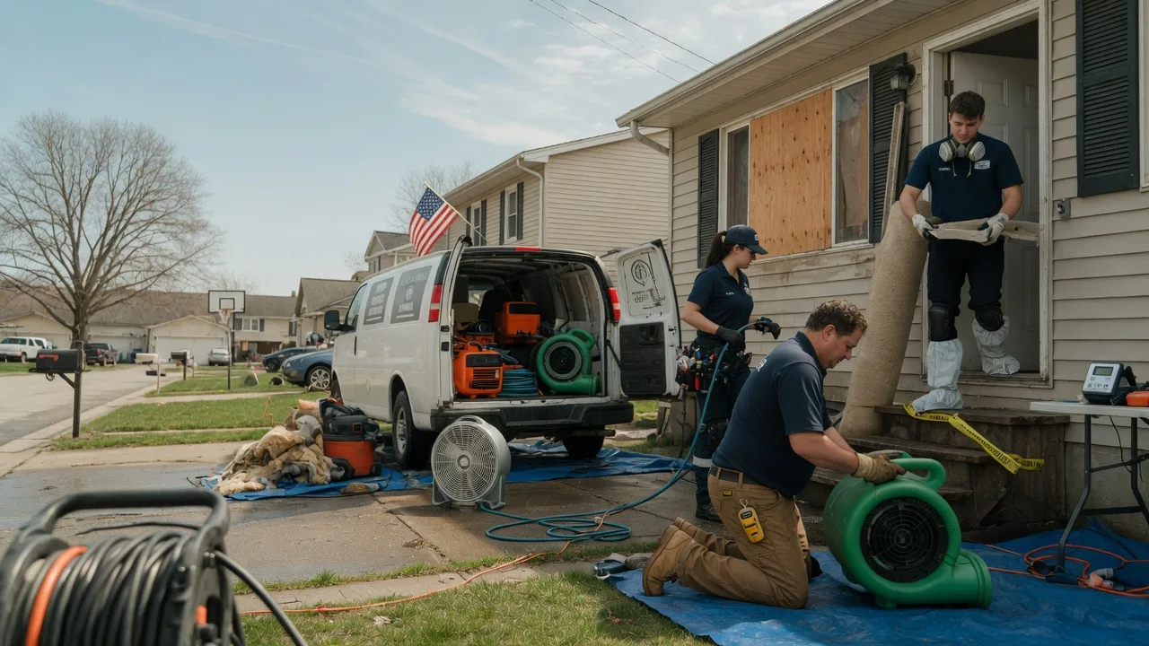 Water Damage Restoration in Louisville, AL near me